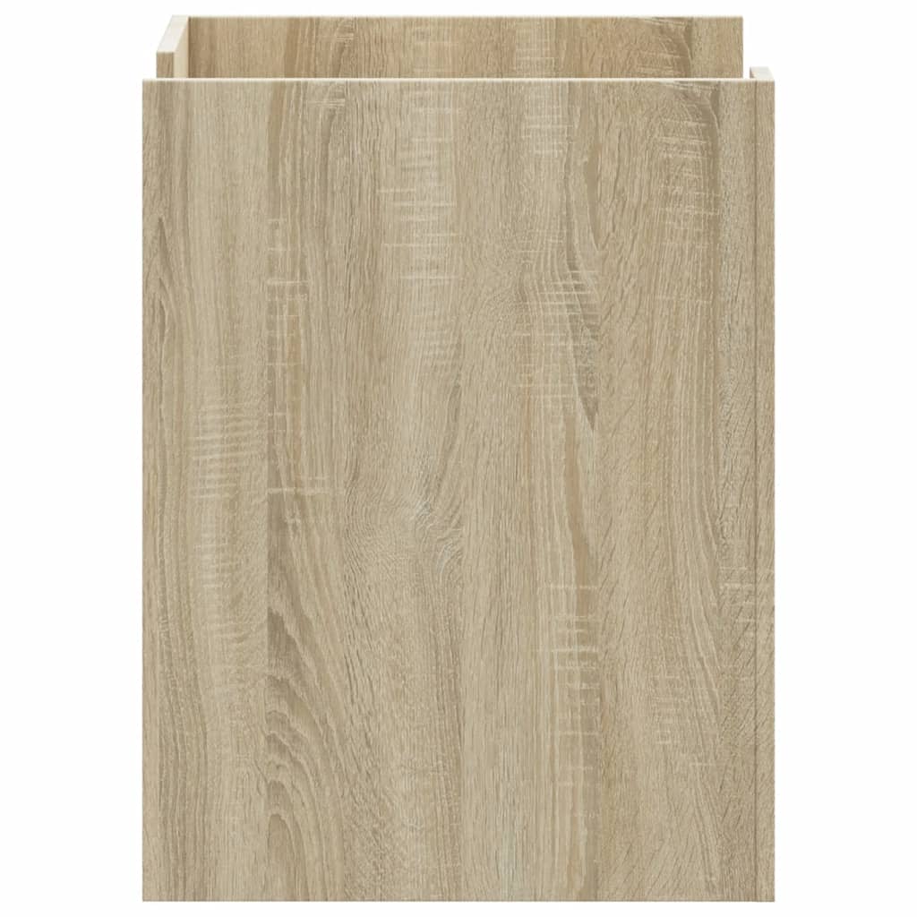 Bedside Cabinet Sonoma Oak 45x50x65 cm Engineered Wood