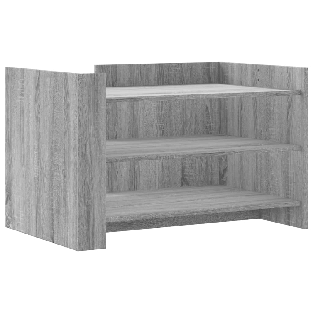 Coffee Table Grey Sonoma 80x50x50 cm Engineered Wood