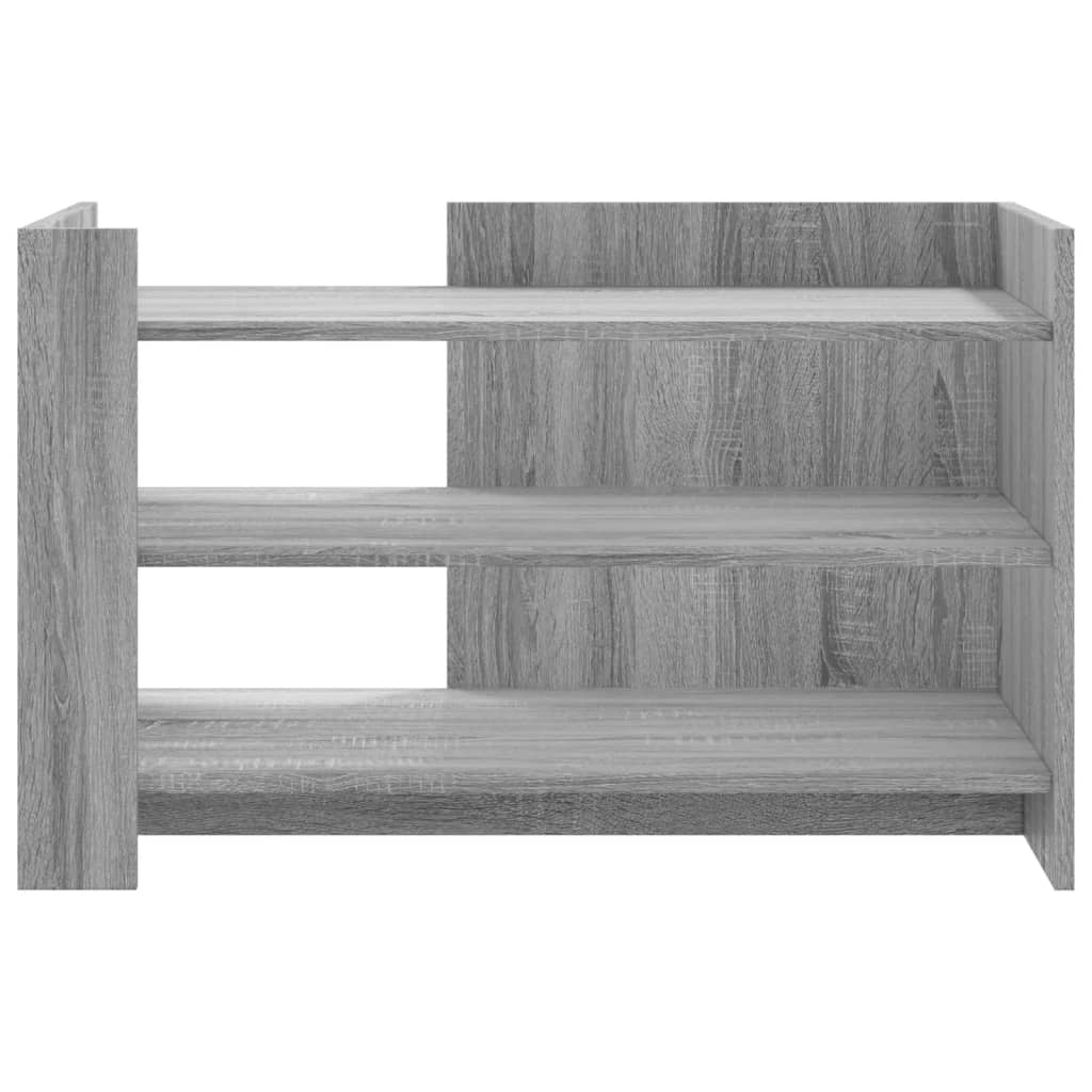 Coffee Table Grey Sonoma 80x50x50 cm Engineered Wood