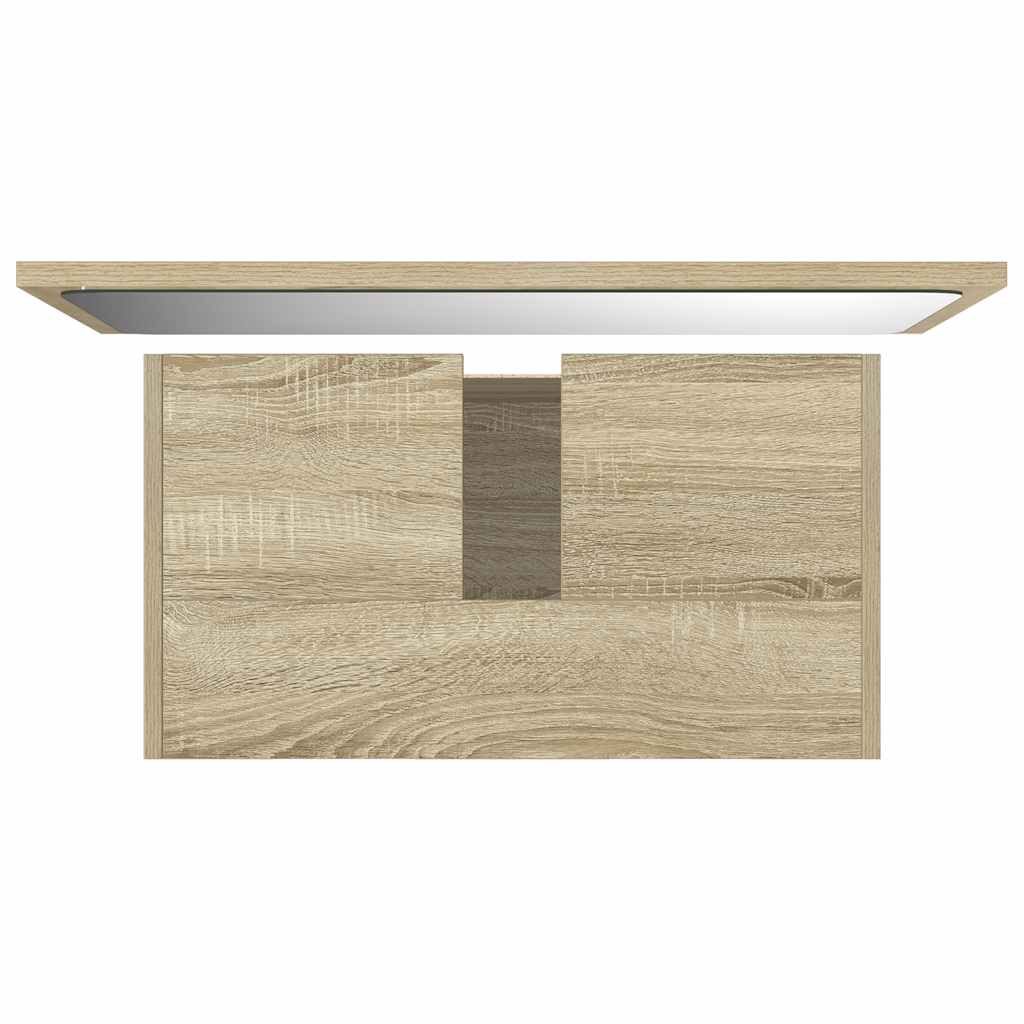 Sonoma Oak Bathroom Furniture Set in Engineered Wood