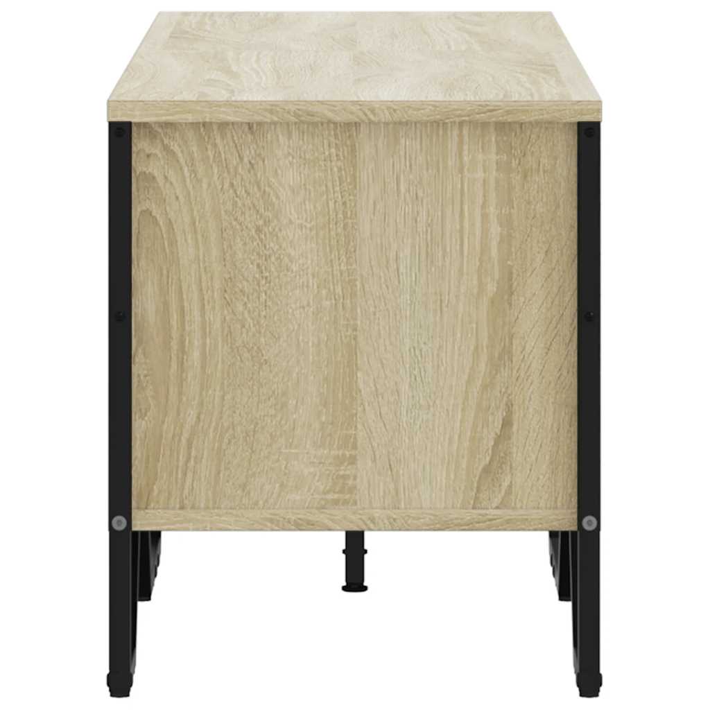 TV Cabinet Sonoma Oak 122x34x41 cm Engineered Wood