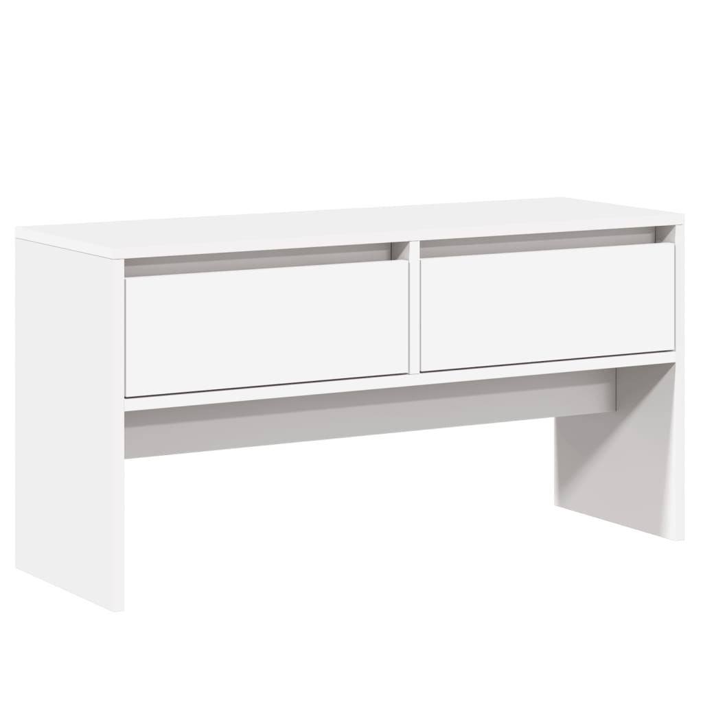 White 4-Piece Hallway Furniture Set in Engineered Wood