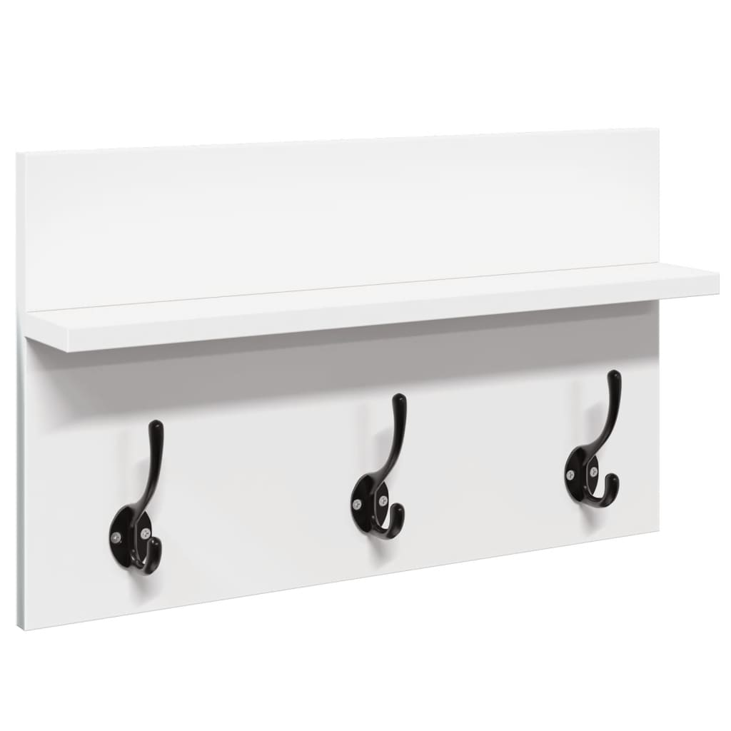 White 4-Piece Hallway Furniture Set in Engineered Wood
