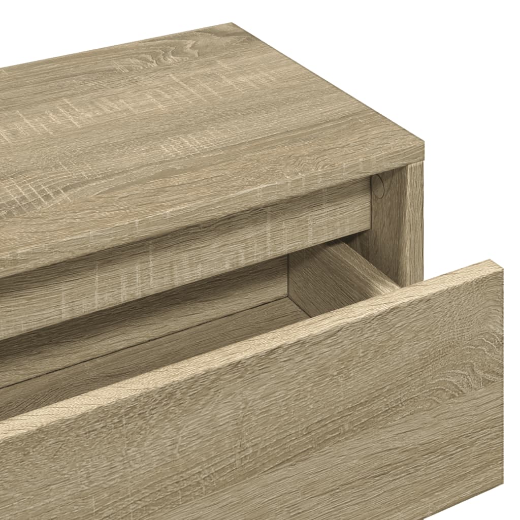 Sonoma Oak 4-Piece Hallway Furniture Set - Engineered Wood