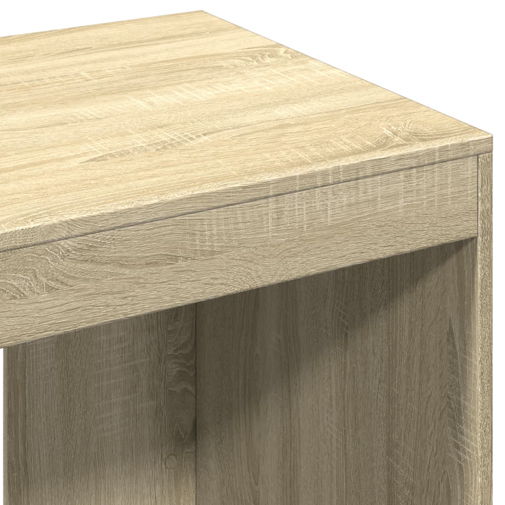 Sonoma Oak Engineered Wood Office Desk - 103.5x56.5x94 cm