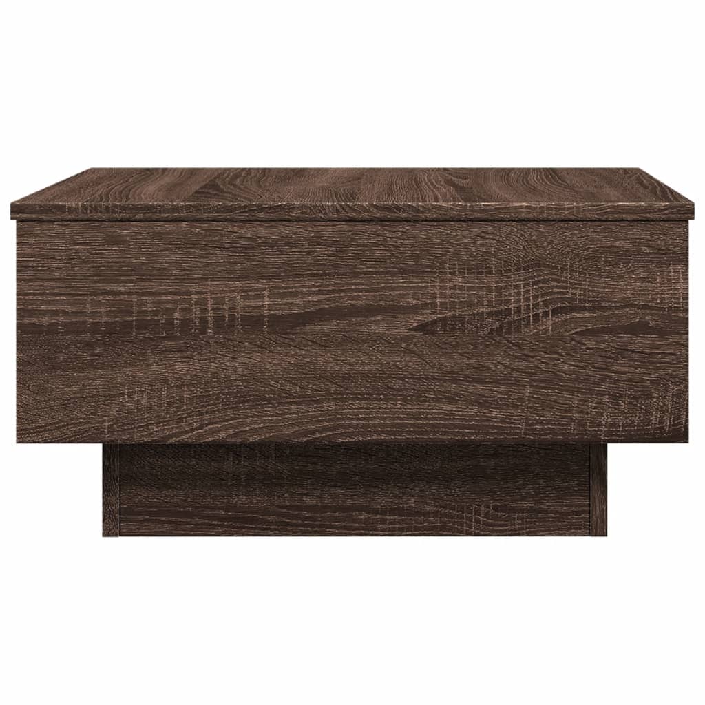 Coffee Table Brown oak 60x45x31 cm Engineered Wood