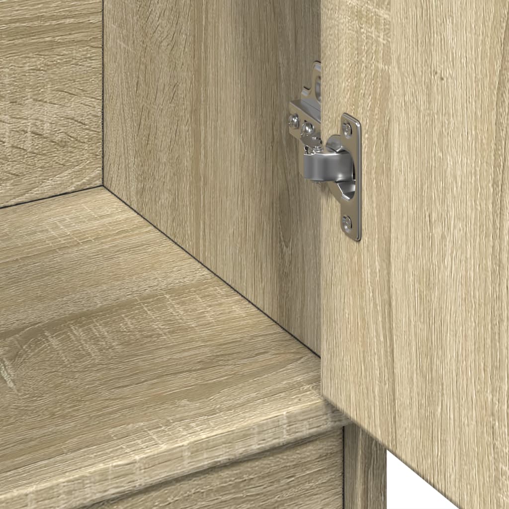 Sonoma Oak Sink Cabinet 63x29x55 cm - Engineered Wood