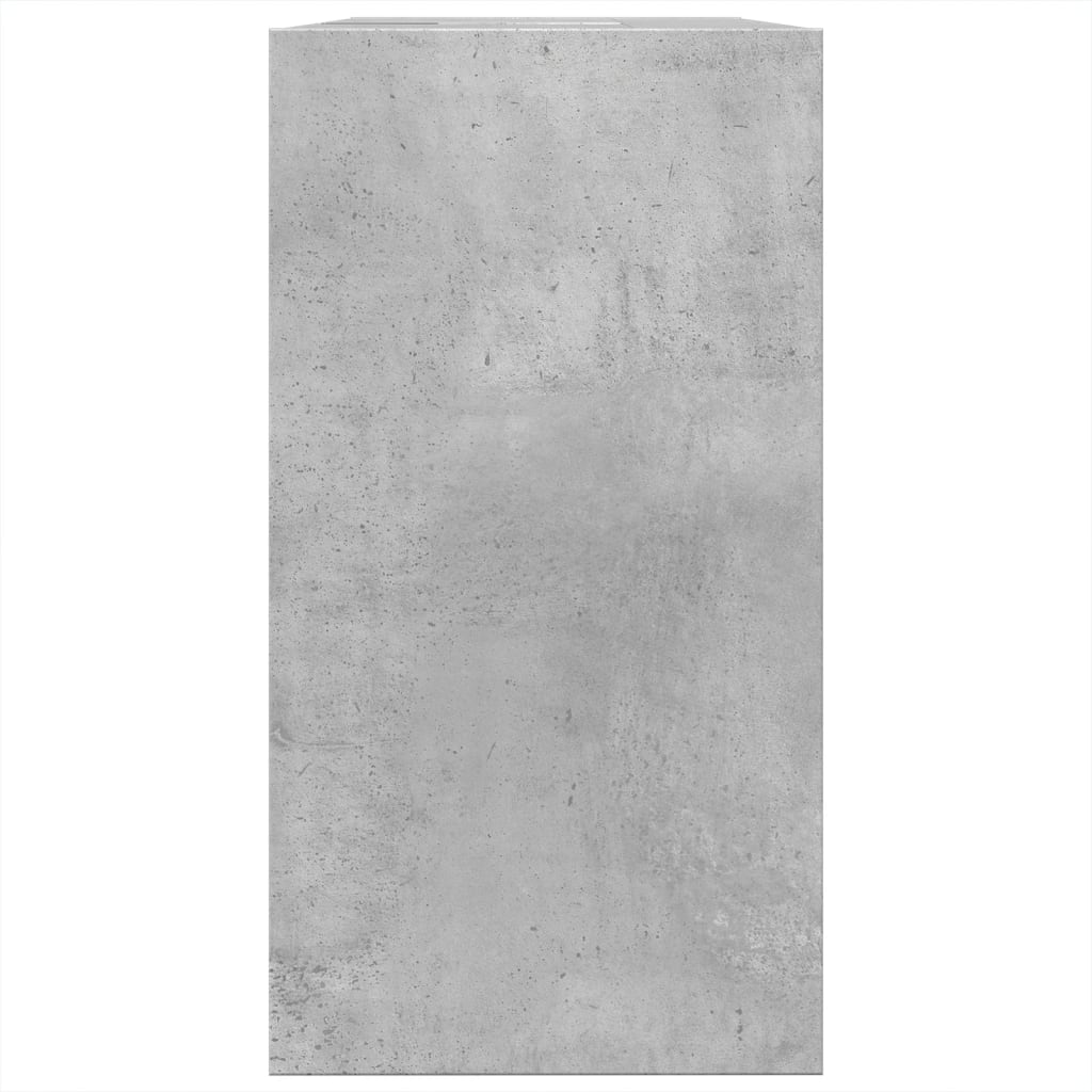 Modern Concrete Grey Engineered Wood Sink Cabinet 63x29x55 cm