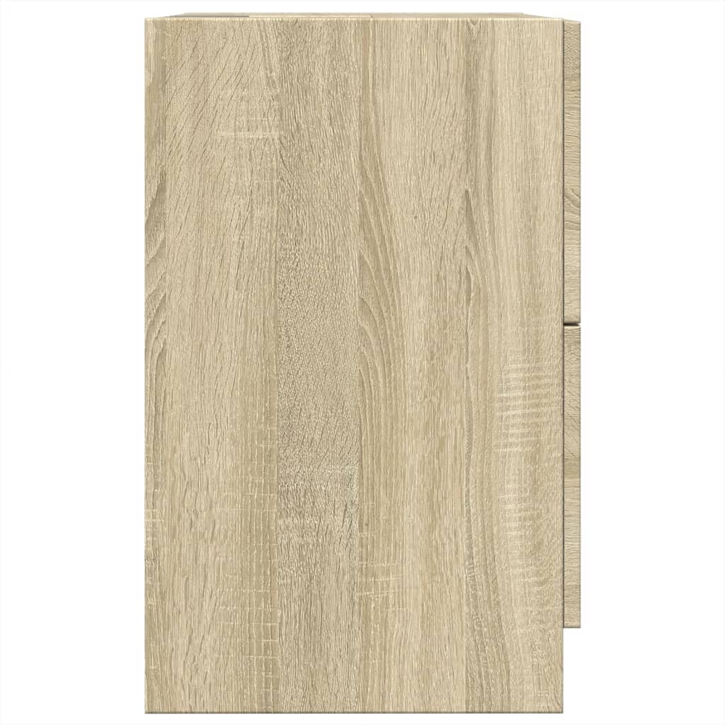 Sonoma Oak Sink Cabinet 40x37x59 cm - Durable Engineered Wood