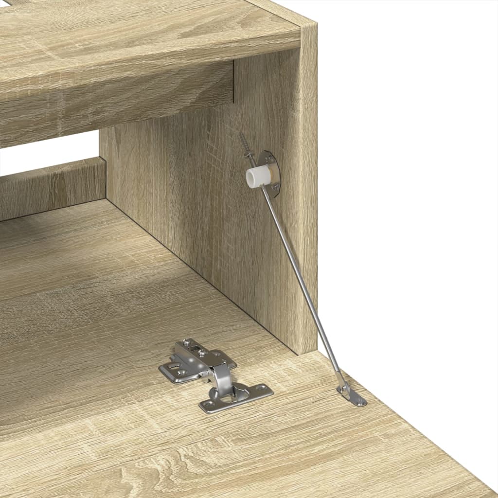 Sonoma Oak Sink Cabinet 40x37x59 cm - Durable Engineered Wood