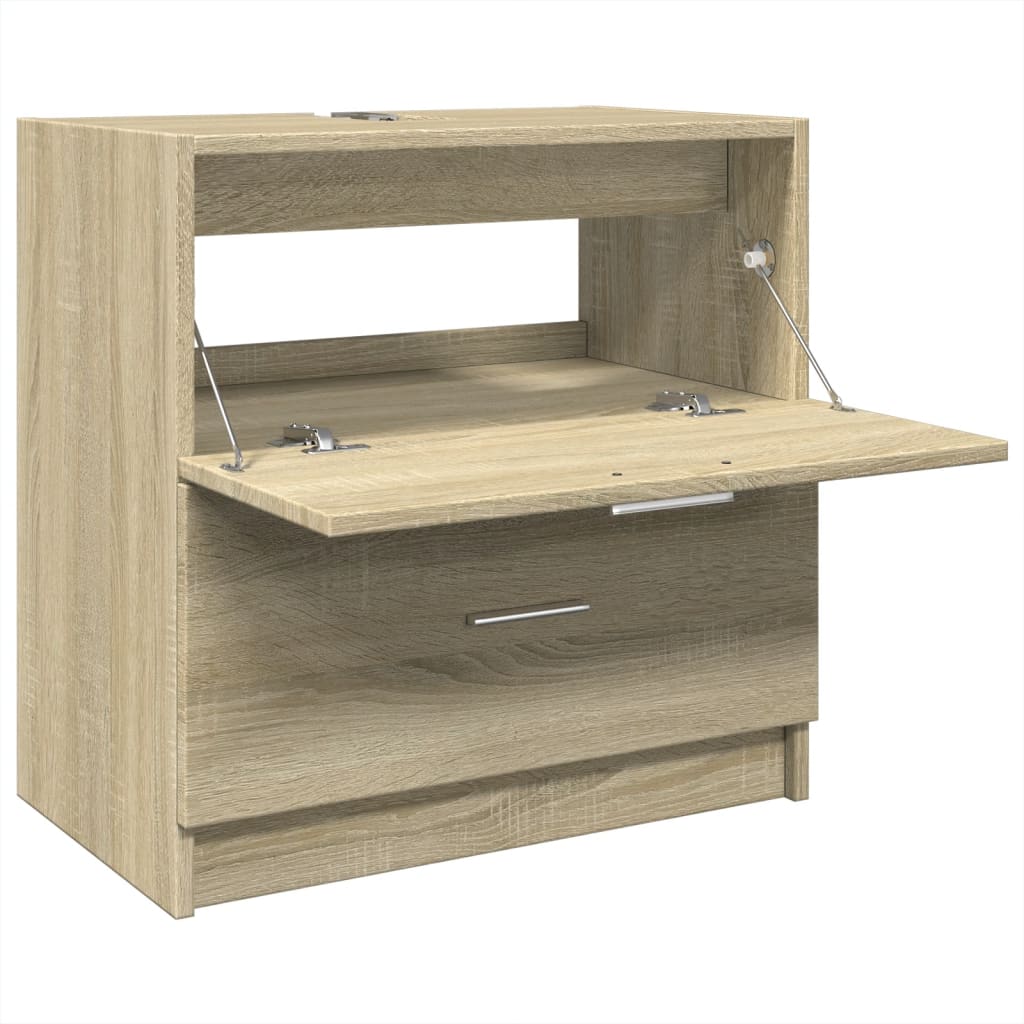 Sonoma Oak Sink Cabinet 59x37x59 cm - Engineered Wood Beauty