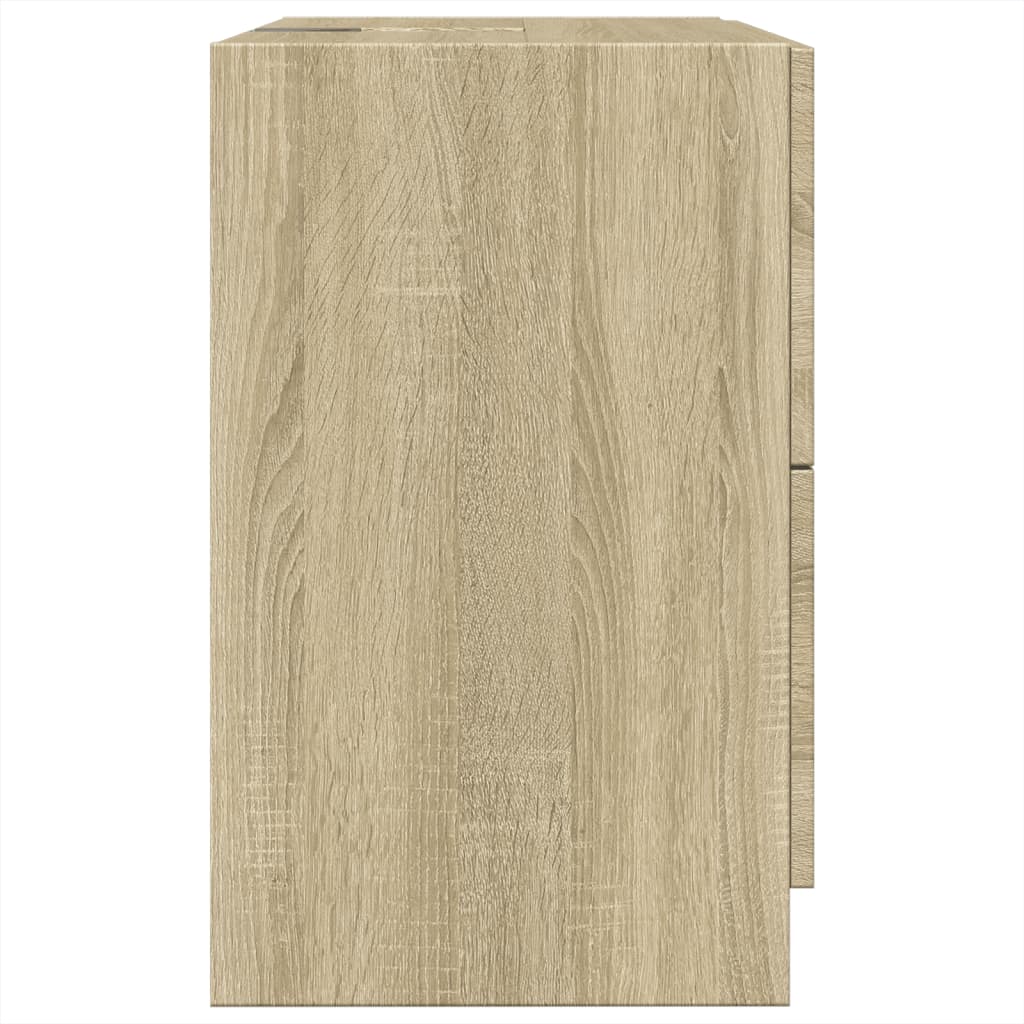 Sonoma Oak Sink Cabinet 59x37x59 cm - Engineered Wood Beauty