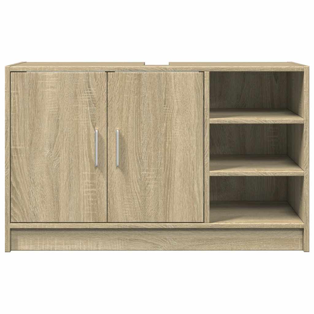 Sonoma Oak Sink Cabinet 90x29x55 cm - Stylish Engineered Wood