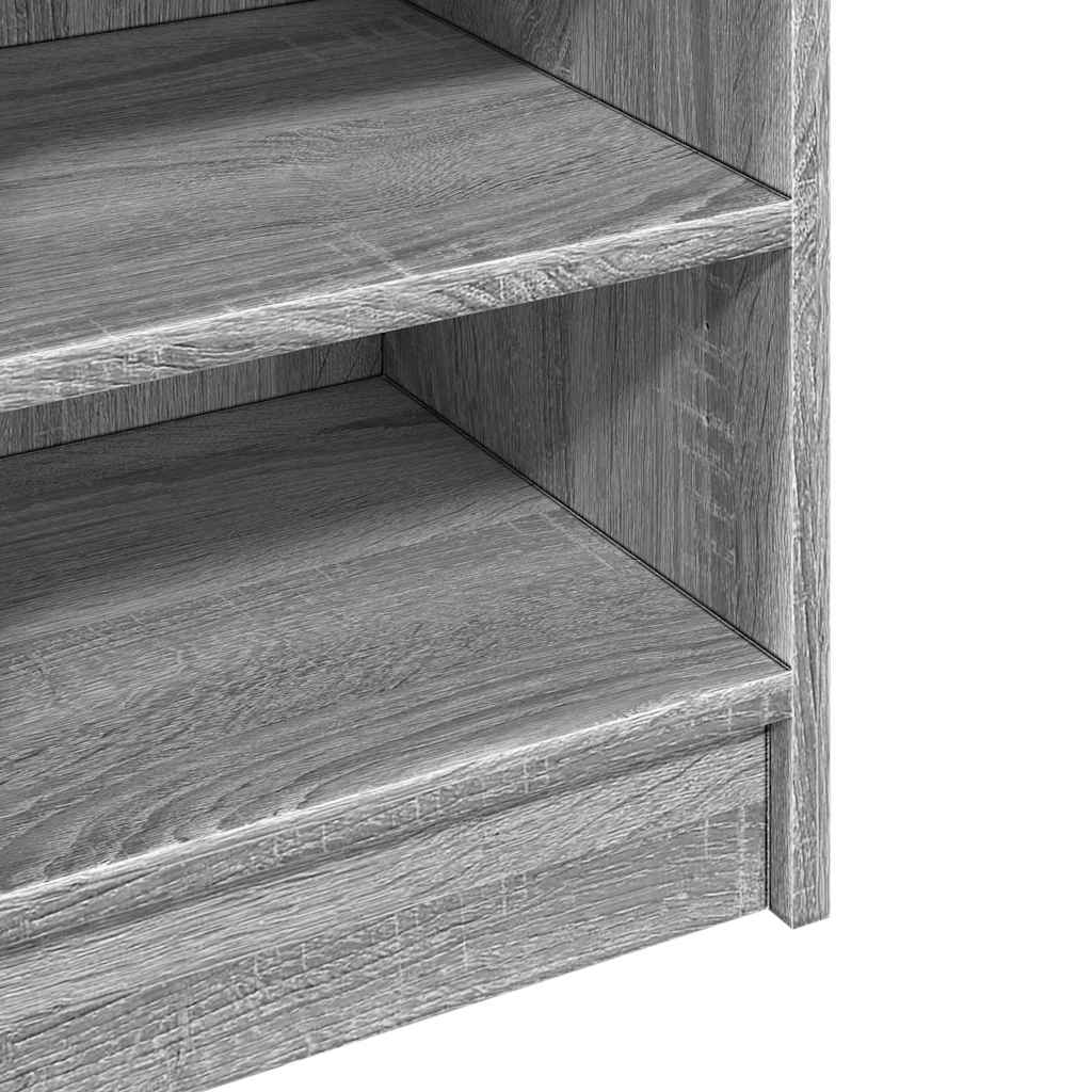 Grey Sonoma Sink Cabinet 90x29x55 cm | Engineered Wood