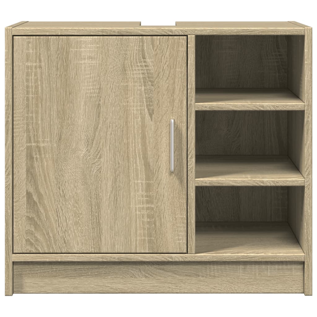 Compact Sink Cabinet Sonoma Oak 63x29x55 cm - Engineered Wood