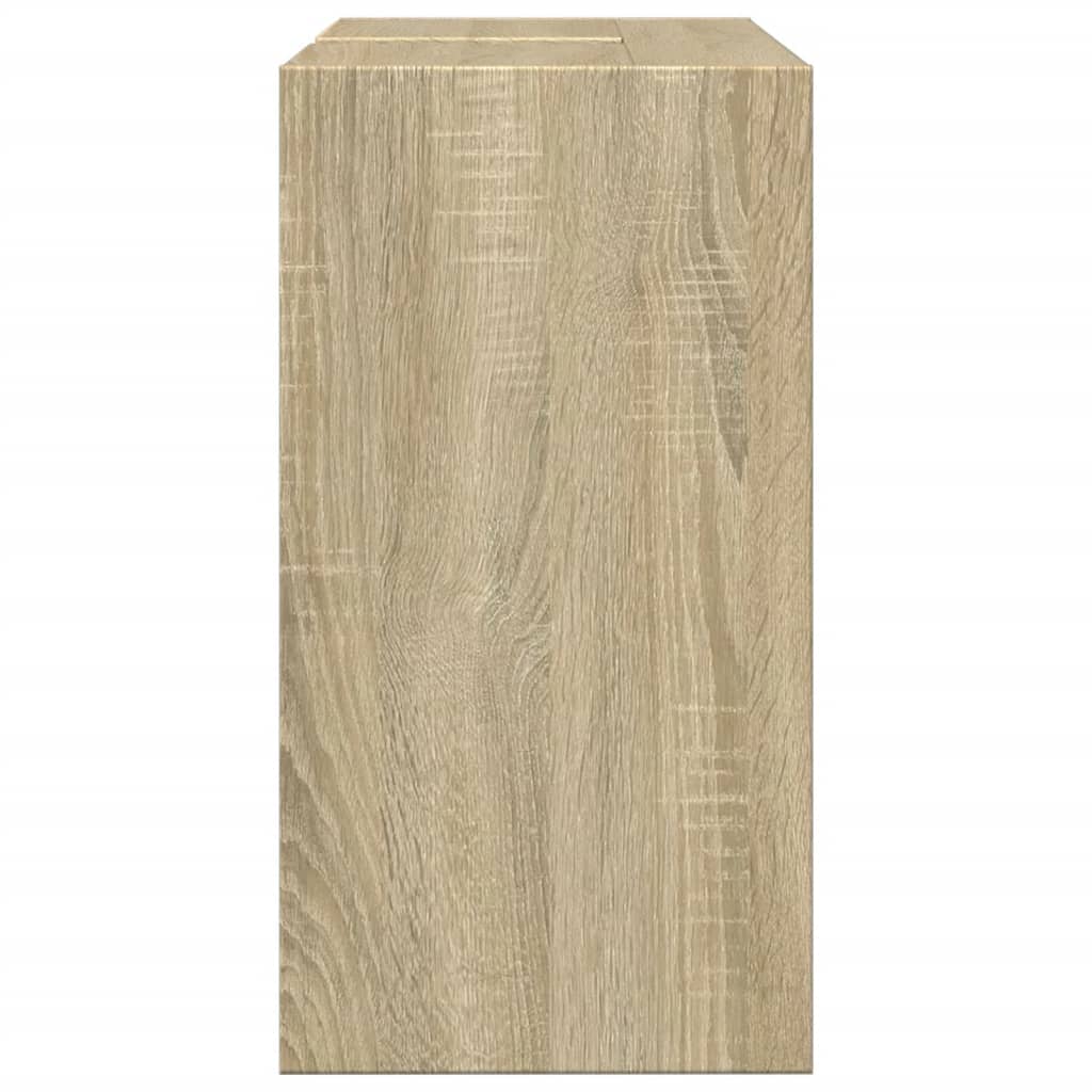 Compact Sink Cabinet Sonoma Oak 63x29x55 cm - Engineered Wood