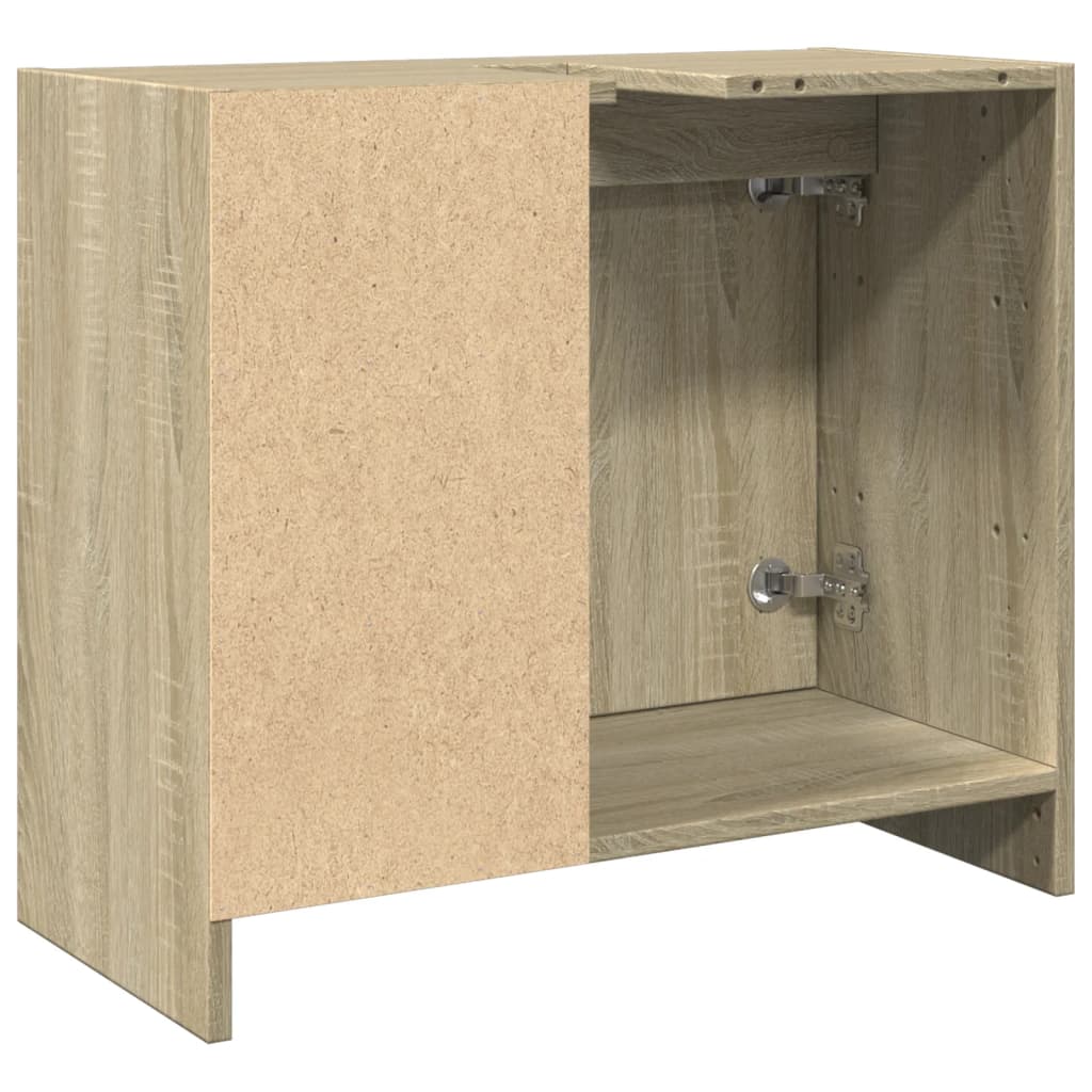 Compact Sink Cabinet Sonoma Oak 63x29x55 cm - Engineered Wood