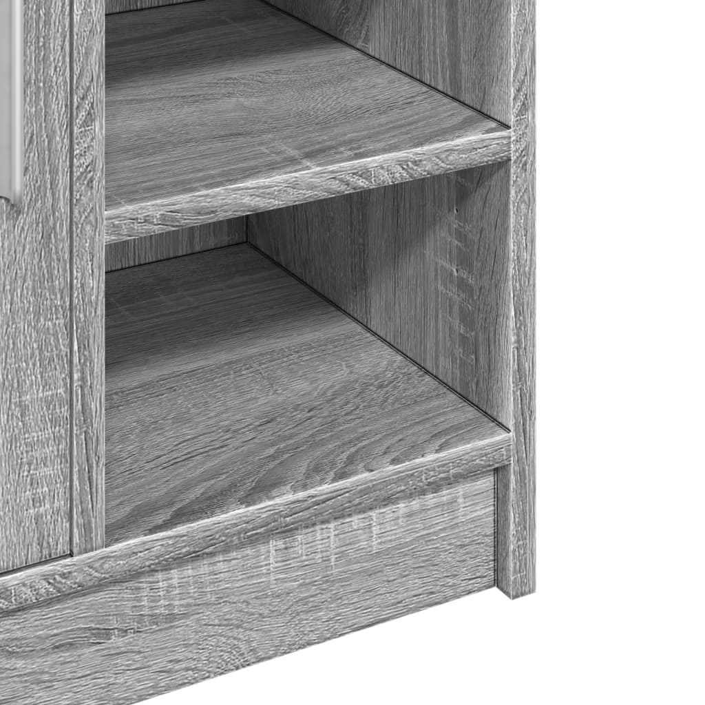 Grey Sonoma Sink Cabinet 63x29x55 cm - Engineered Wood