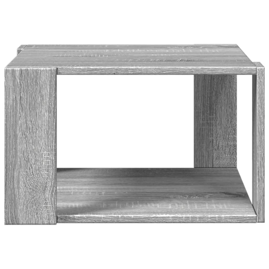 Coffee Table Grey Sonoma 51.5x51.5x30 cm Engineered Wood