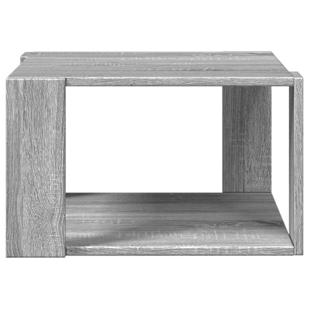 Coffee Table Grey Sonoma 51.5x51.5x30 cm Engineered Wood