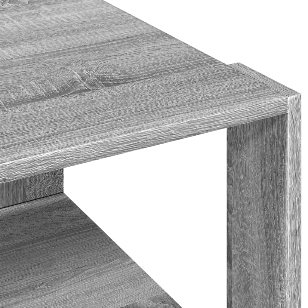 Coffee Table Grey Sonoma 51.5x51.5x30 cm Engineered Wood