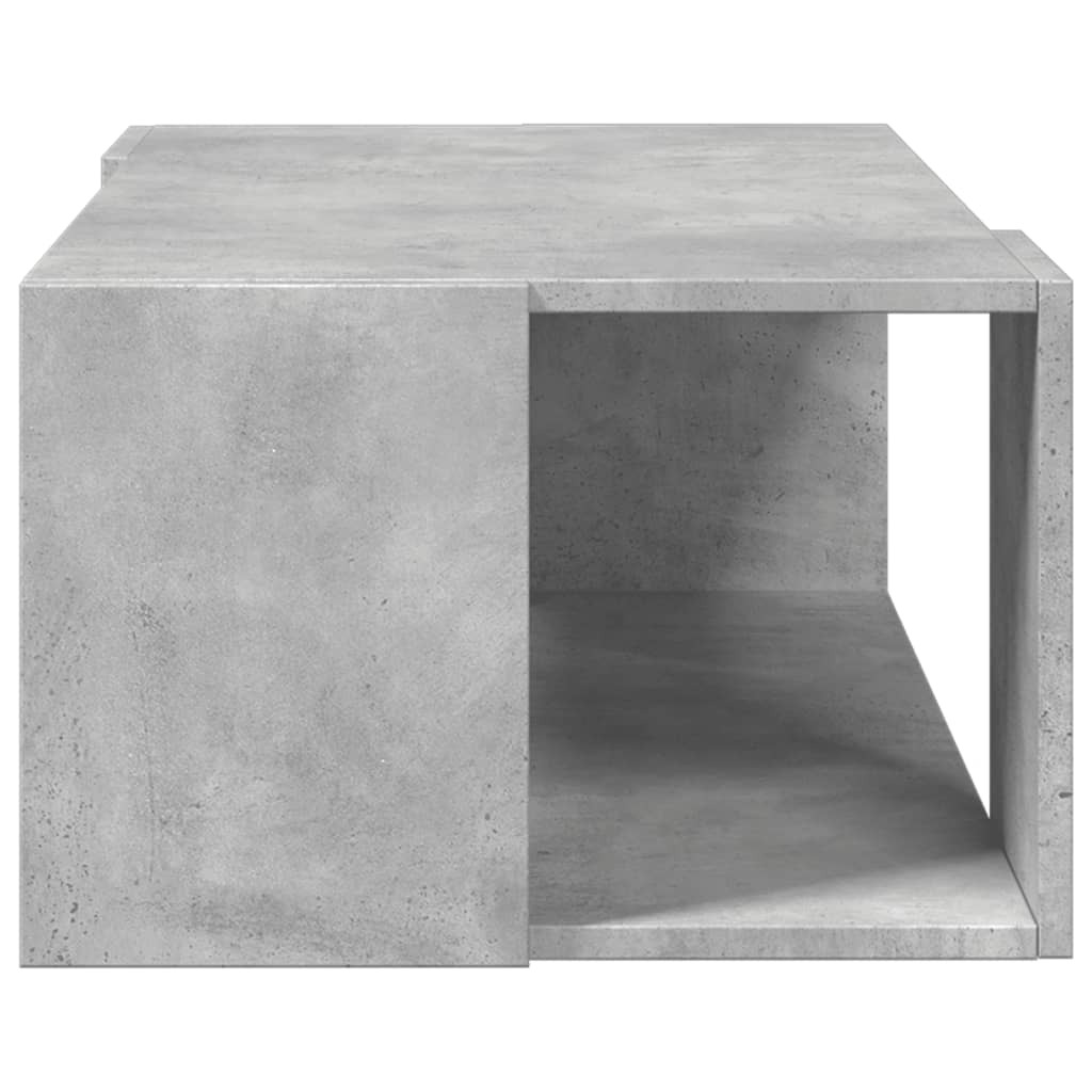 Coffee Table Concrete Grey 89.5x48x30 cm Engineered Wood
