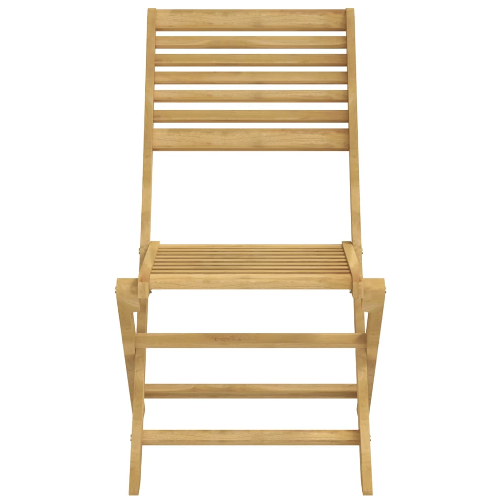 5 Piece Garden Dining Set Solid Wood Acacia
