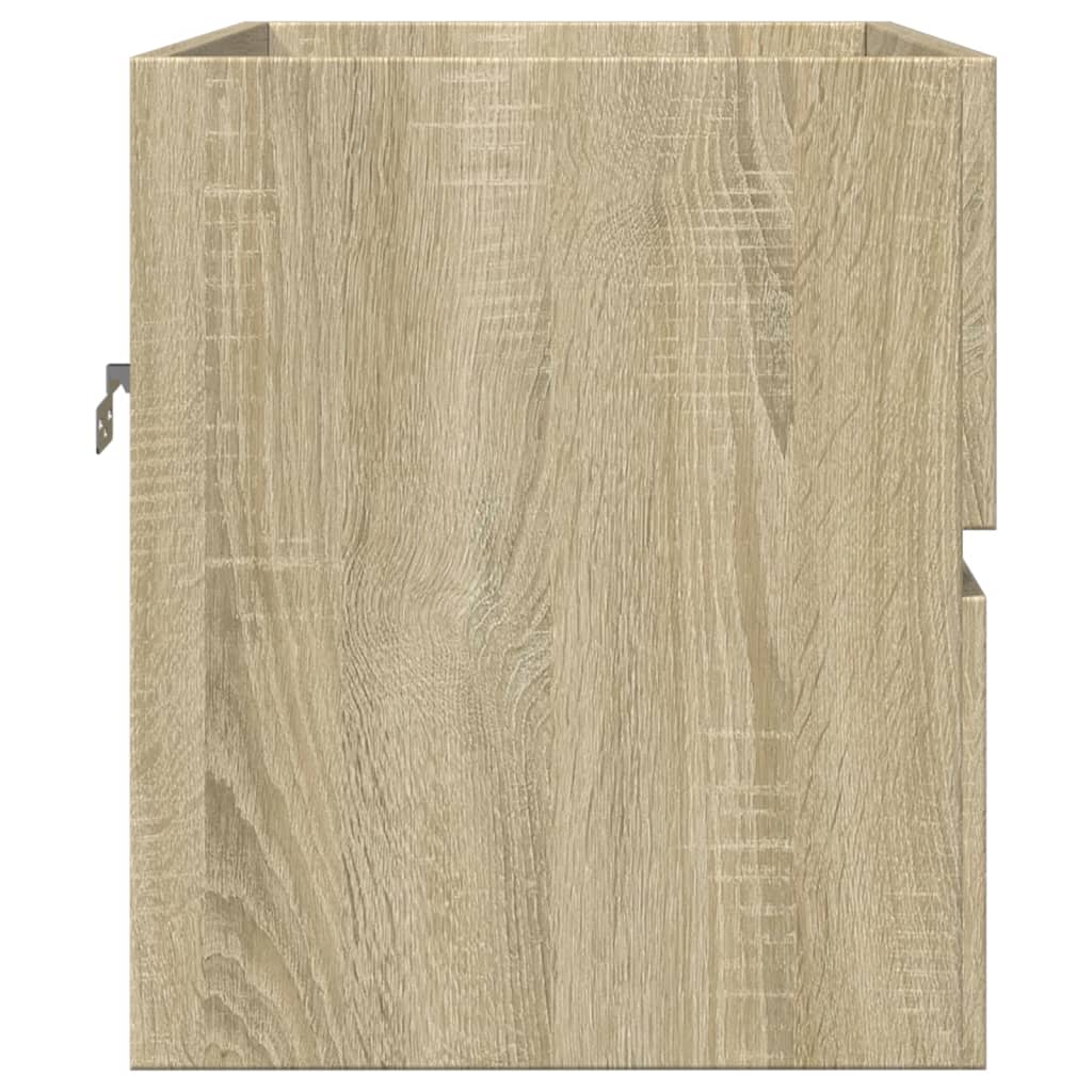 Modern Sonoma Oak Sink Cabinet, Engineered Wood, 60x38.5x45 cm