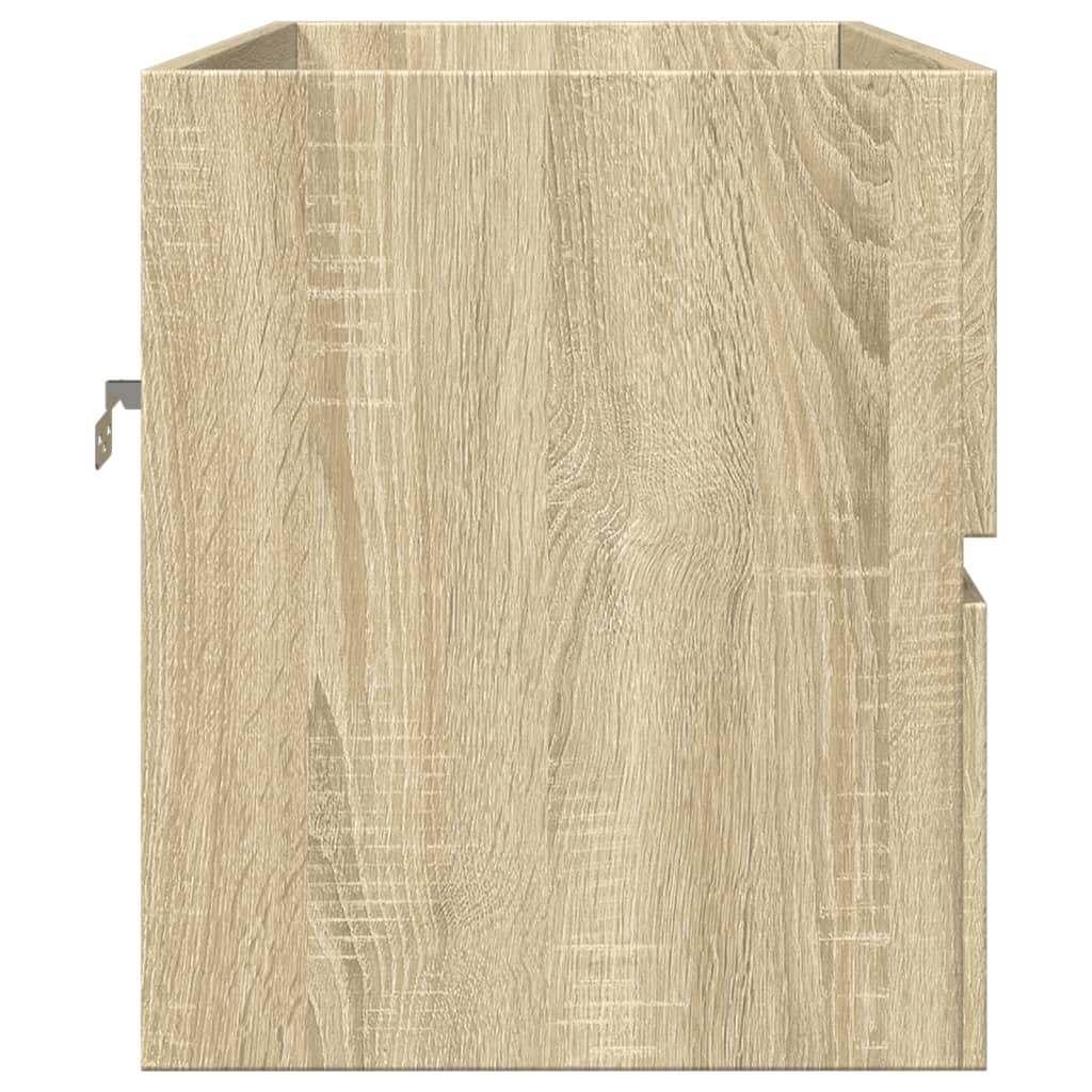 Sonoma Oak Sink Cabinet, 80x38.5x45 cm, Engineered Wood