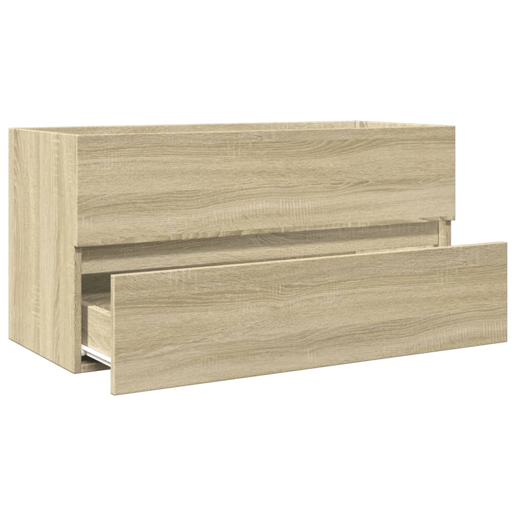 Sonoma Oak Sink Cabinet 90x38.5x45 cm - Engineered Wood