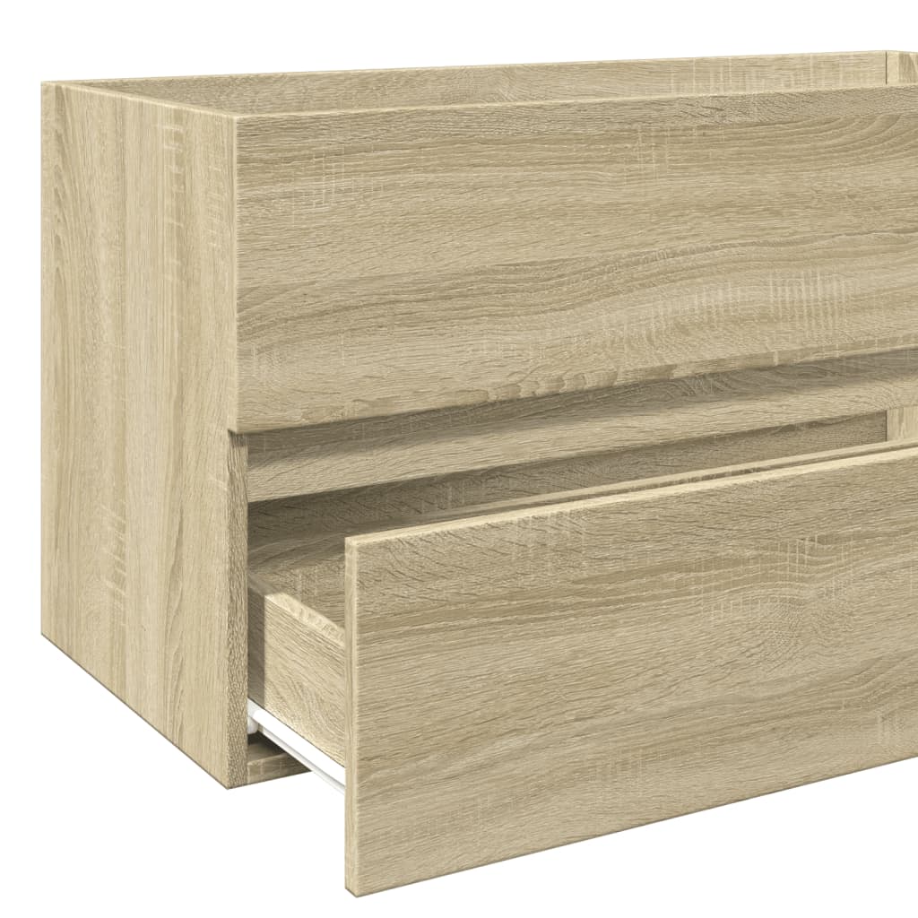 Sonoma Oak Sink Cabinet 90x38.5x45 cm - Engineered Wood