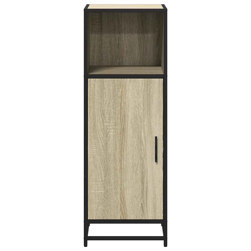 Sonoma Oak Bathroom Cabinet 35x37.5x100 cm - Engineered Wood