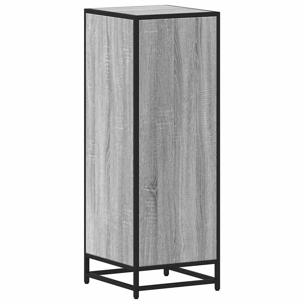 Grey Sonoma Bathroom Cabinet 35x37.5x100 cm - Engineered Wood