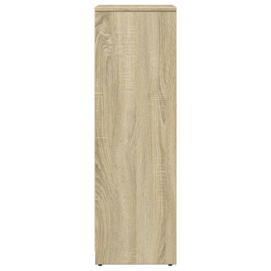 Sonoma Oak Bathroom Cabinet 30x30x95 cm - Engineered Wood