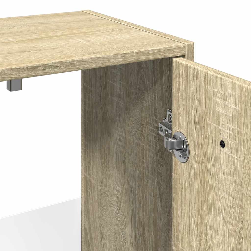 Sonoma Oak 2-Piece Bathroom Furniture Set - Engineered Wood
