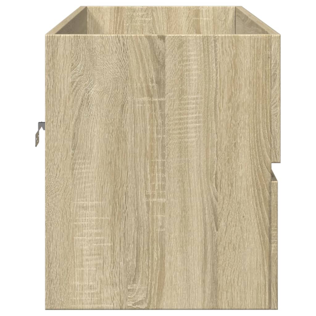 Sonoma Oak Bathroom Sink Cabinet 100x38.5x45cm - Engineered Wood
