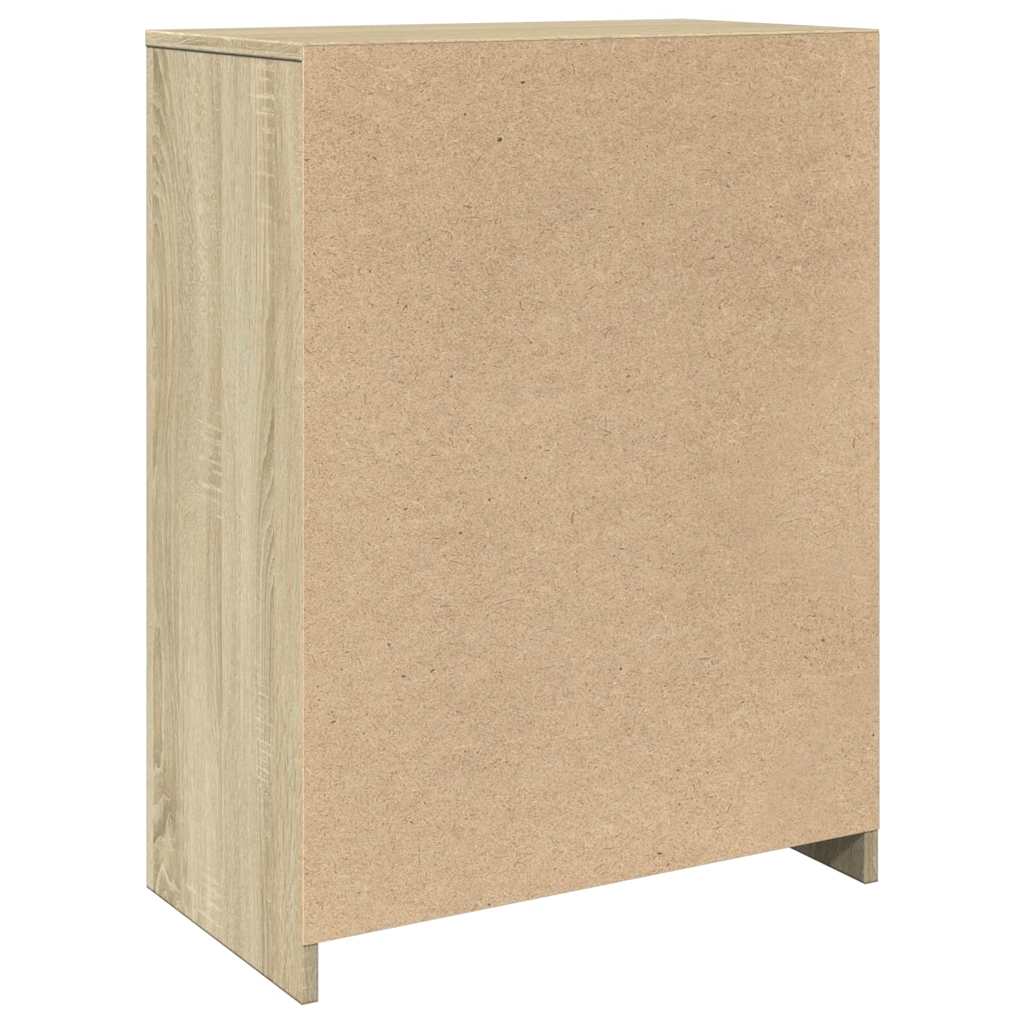 Sonoma Oak Bathroom Cabinet 60x33x80 cm - Engineered Wood