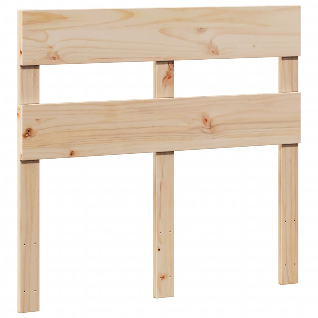 Solid Pine Bed Frame 90x200 cm - Durable Wooden Design