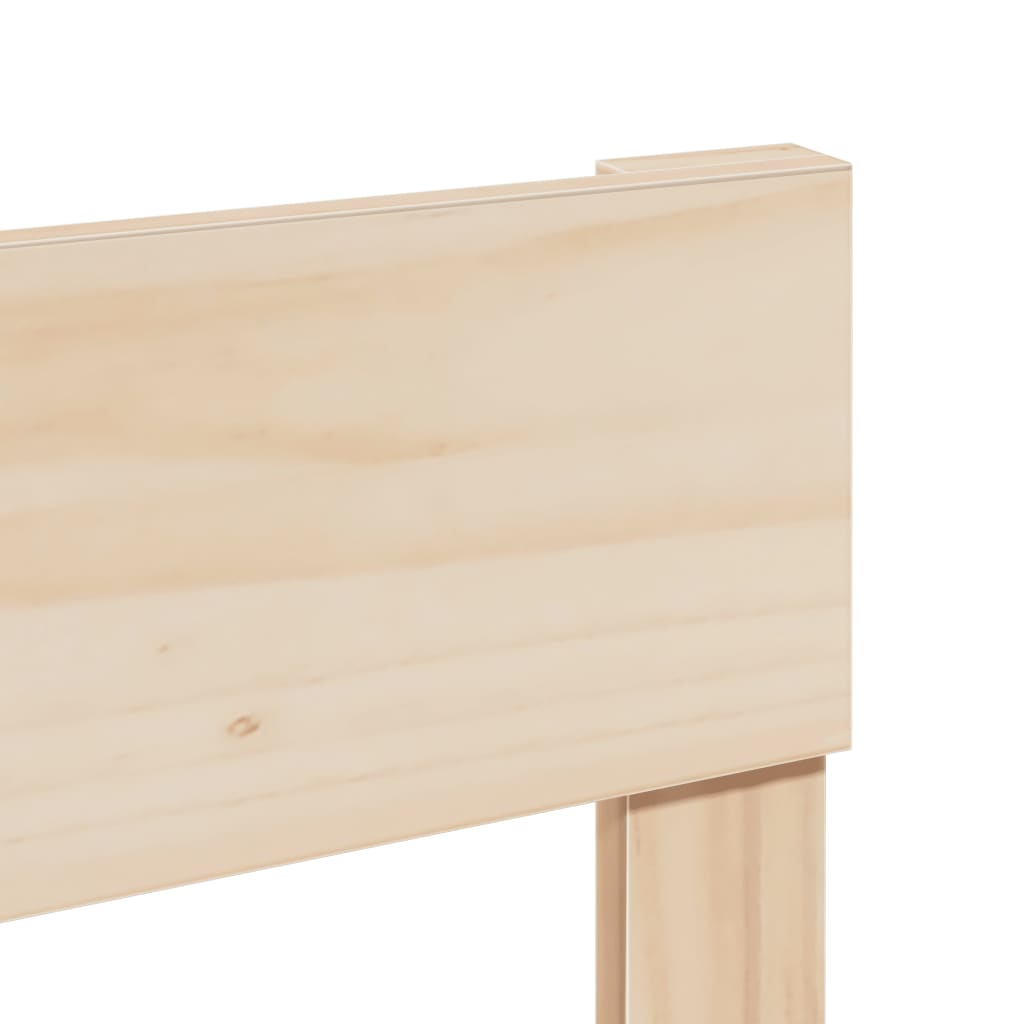 Solid Pine Bed Frame 90x200 cm - Durable Wooden Design