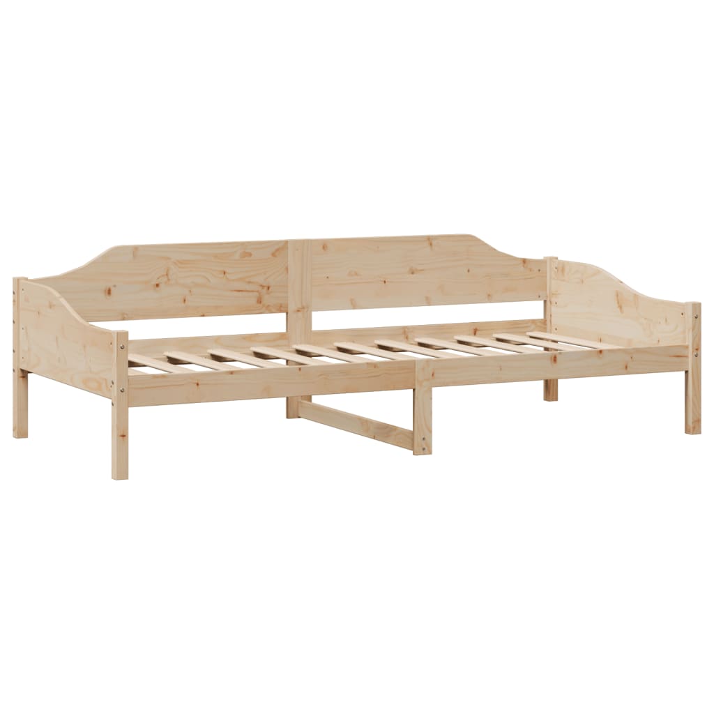 Solid Pine Wood Bed Frame 80x200 cm - Mattress Not Included