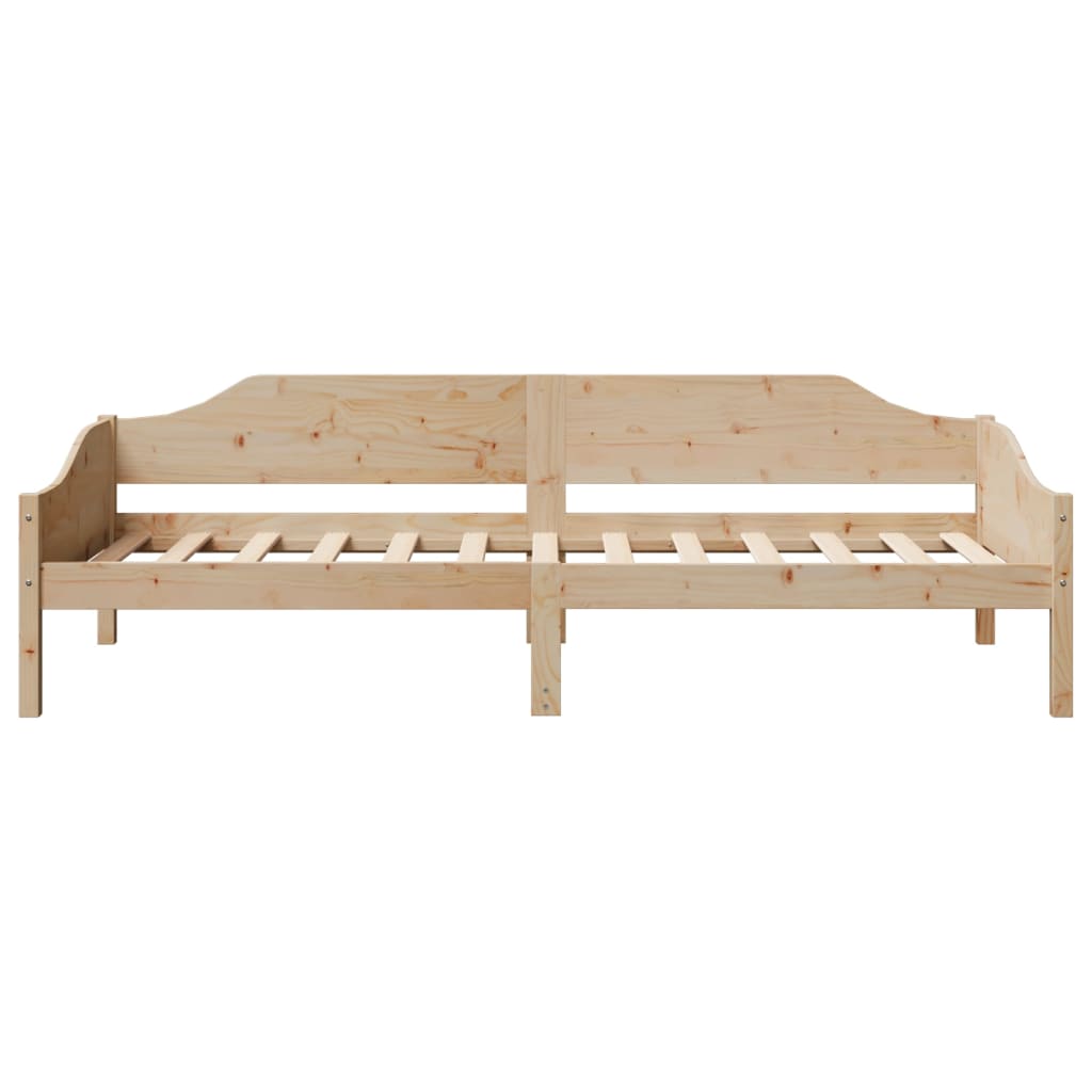 Solid Pine Wood Bed Frame 80x200 cm - Mattress Not Included