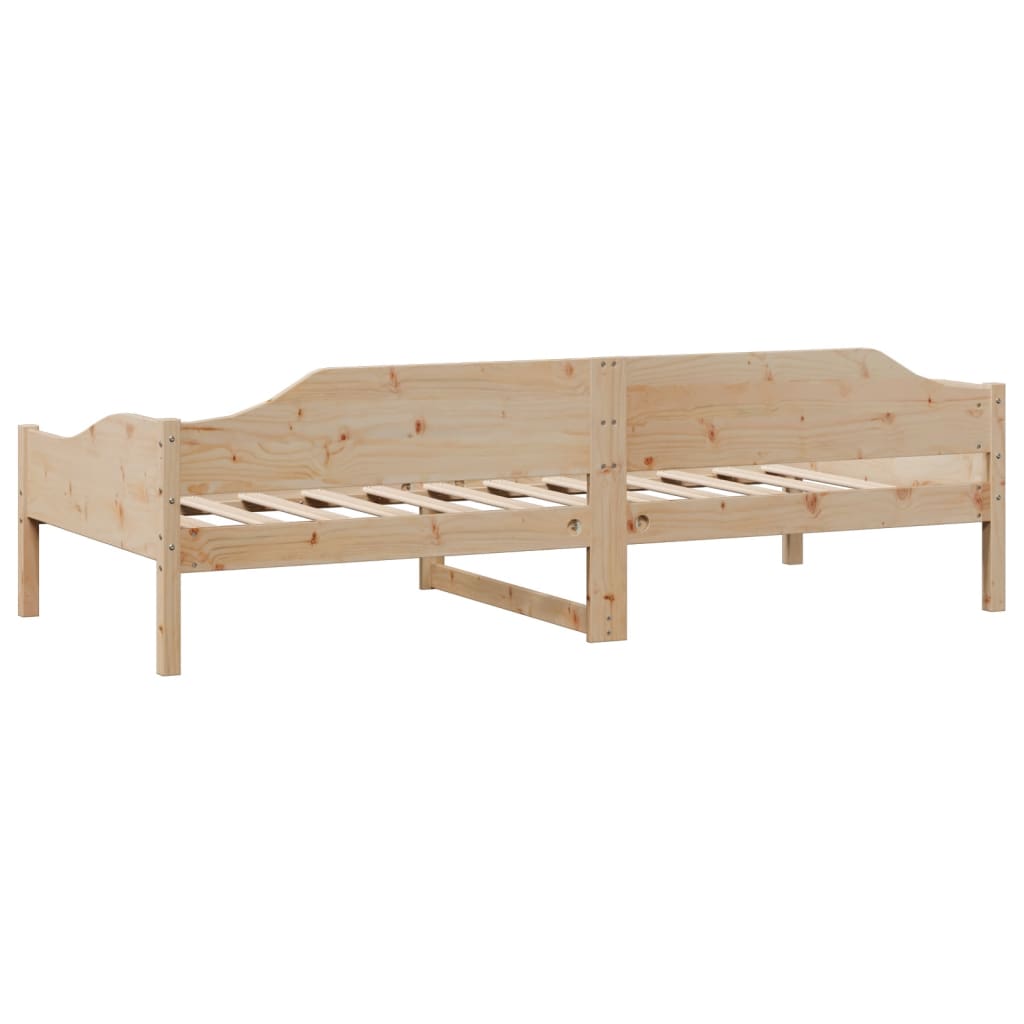 Solid Pine Wood Bed Frame 80x200 cm - Mattress Not Included