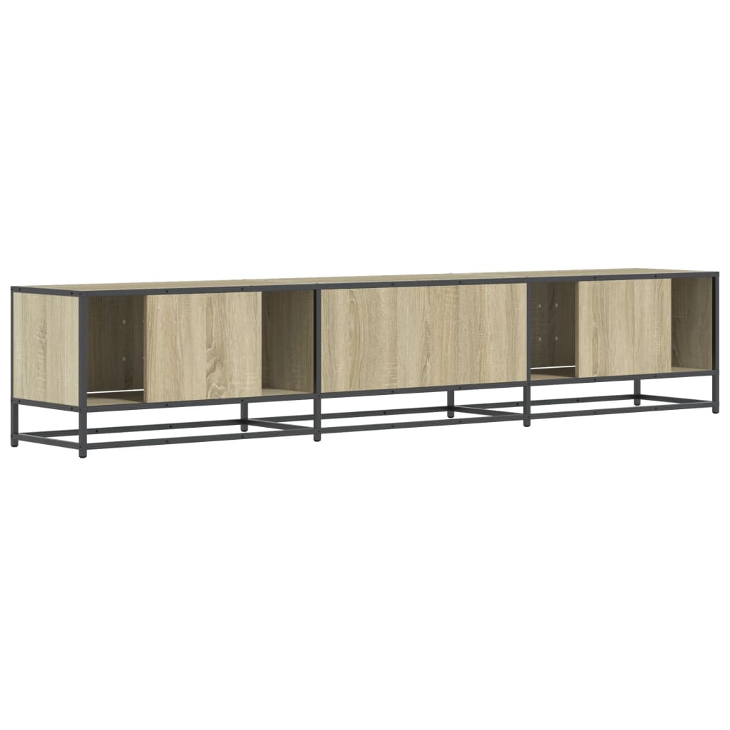 TV Cabinet Sonoma Oak 210x35x41 cm Engineered Wood