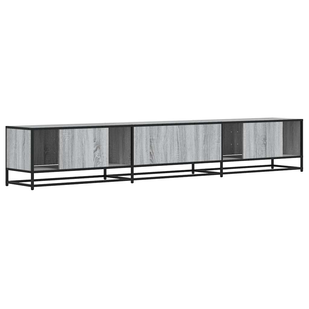 TV Cabinet Grey Sonoma 240x35x41 cm Engineered Wood