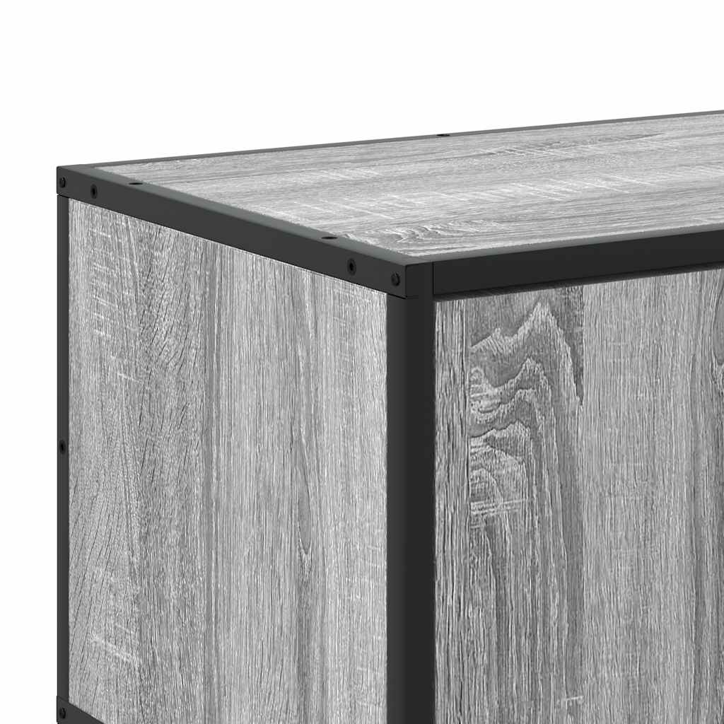 TV Cabinet Grey Sonoma 240x35x41 cm Engineered Wood