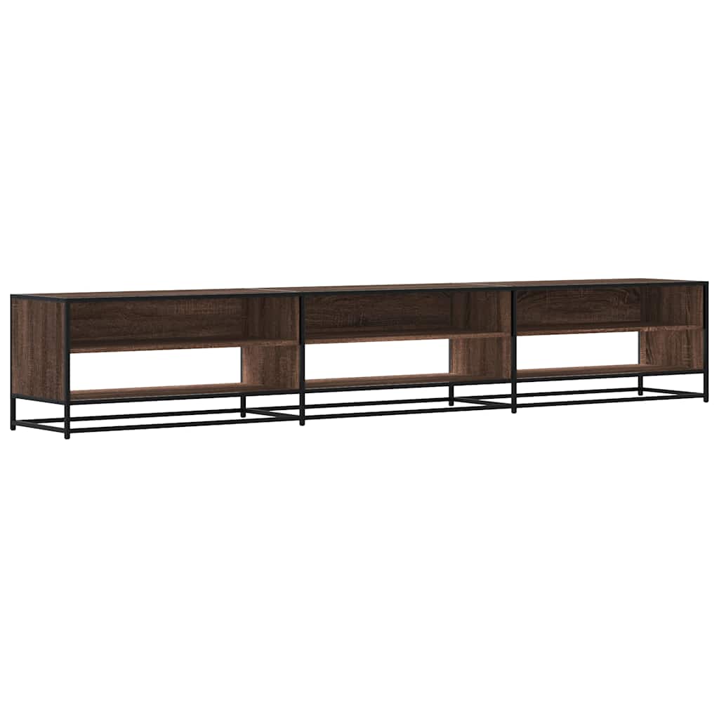 TV Cabinet Brown Oak 270x40x46 cm Engineered Wood