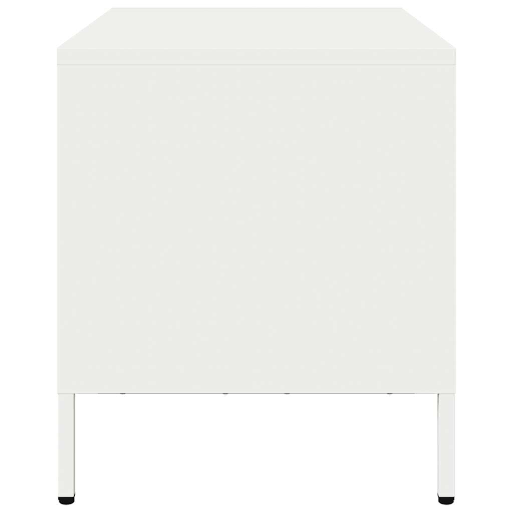 TV Cabinet White 68x39x43.5 cm Cold-rolled Steel