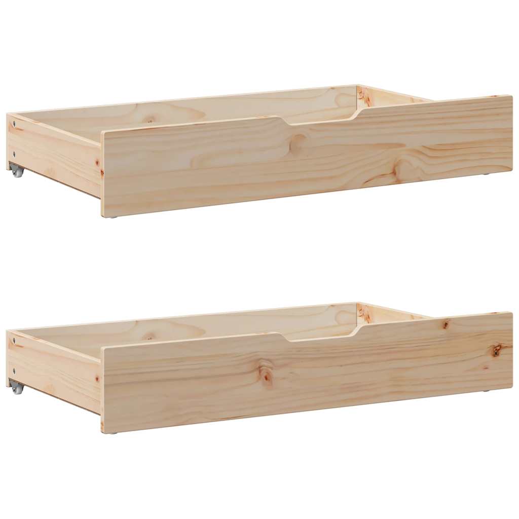 Bed Frame without Mattress 140x190 cm Solid Wood Pine