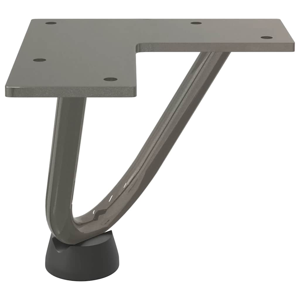 Natural Steel Hairpin Legs for Coffee Table 4pcs - 10cm Solid Steel