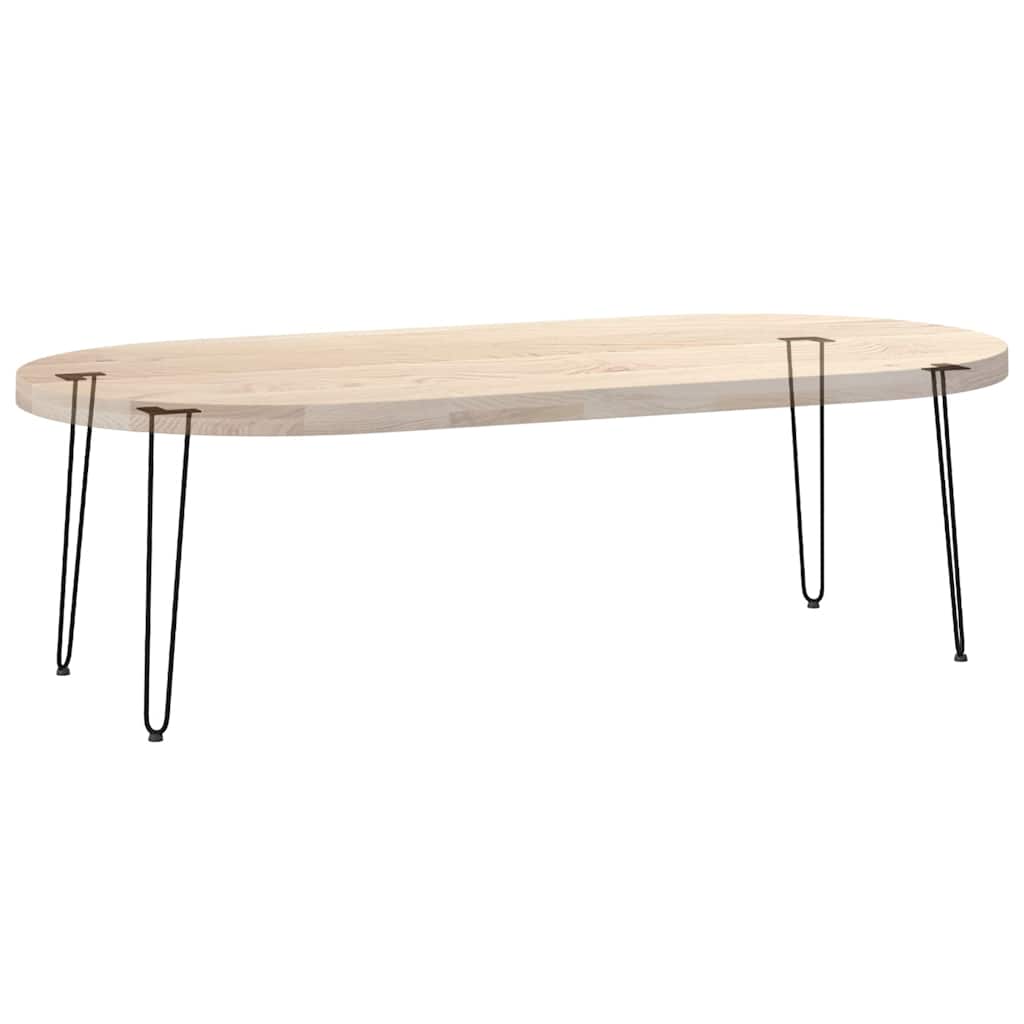 Solid Steel Hairpin Legs 72cm - 4pcs Black for Console Tables
